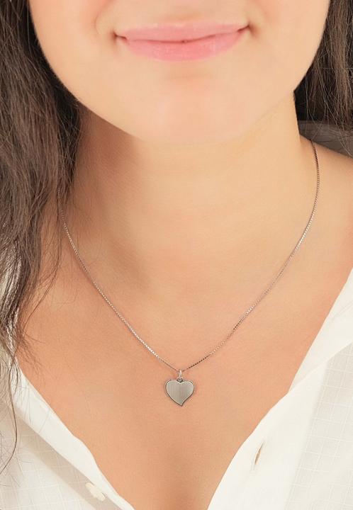 Produktbild Muau Herz (Weissgold)