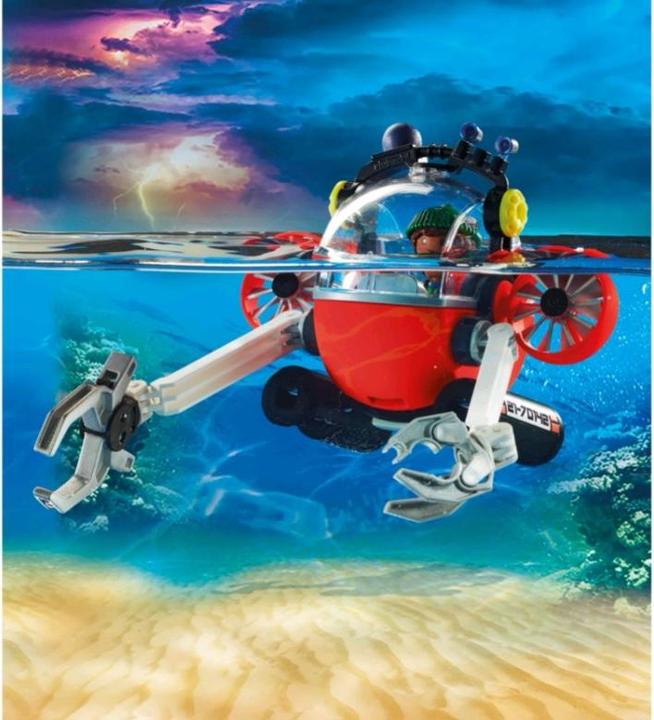 Produktbild Playmobil Seenot: Umwelteinsatz mit Tauchboot (70142, Playmobil City Life)