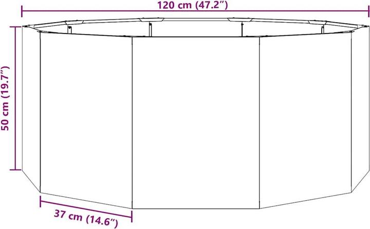 Produktbild vidaXL Garten-Pflanzgefäss