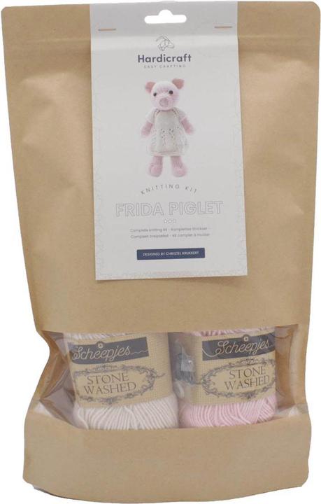 Produktbild Hardicraft Schweinchen Frida - Strickset