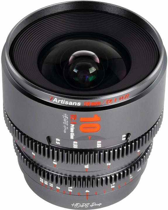 Image du produit 7artisans Focale fixe 10mm T/2.1 - MFT (Micro Four Thirds)