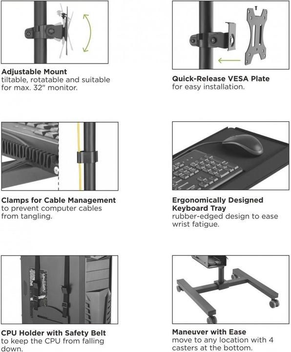 Image du produit Maclean MC-793 (Sol, 32", 8 kg)