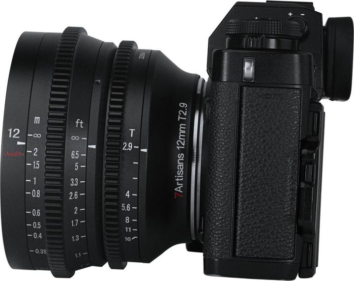 Produktbild 7artisans Festbrennweite 12mm T/2.9 – Fujifilm X-Mount (Fujifilm X, APS-C / DX)