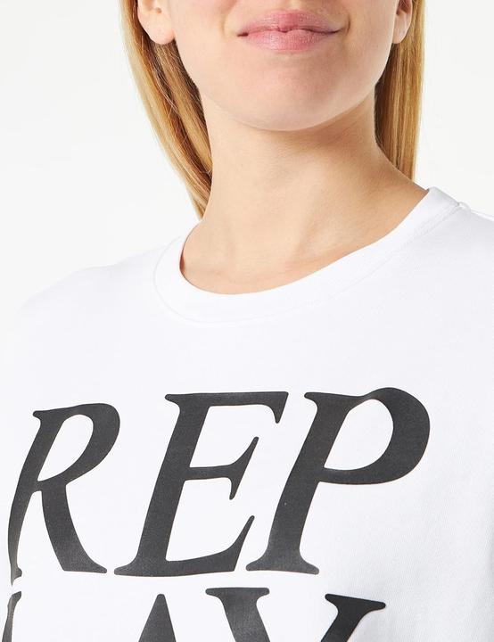 Produktbild Replay Sweatshirt für Damen, 001, weiss (M)