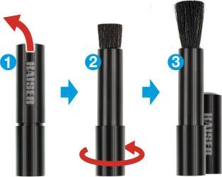Actual product image Kaiser Fototechnik Optics brush