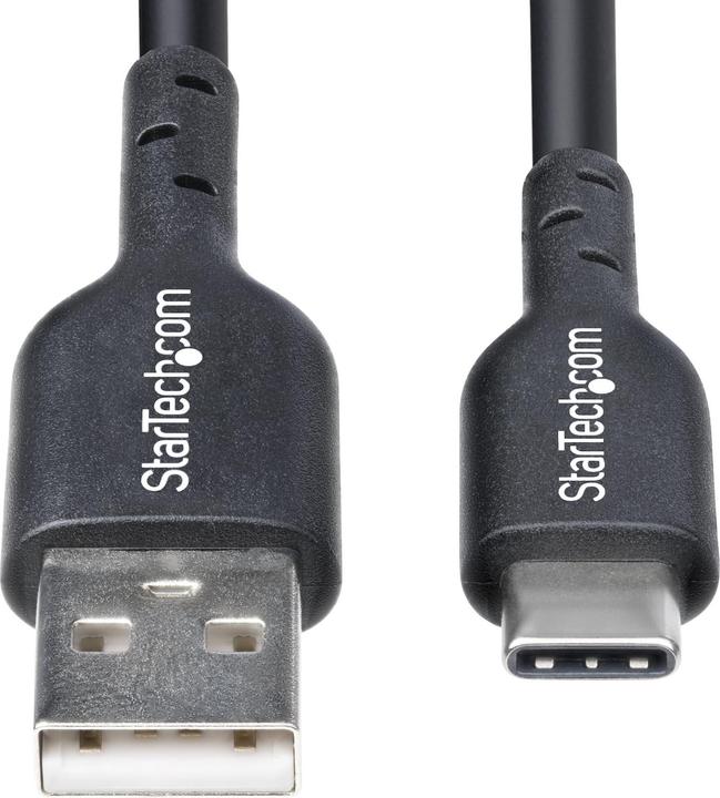 Image du produit StarTech Cable USB-A to USB-C 3m Black (3 m, USB 2.0, 15 W)