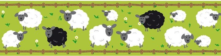 Image du produit A.S. Création Lovely Kids Chambre d'enfant Sheep Family avec d'adorables moutons (15 x 500 cm)