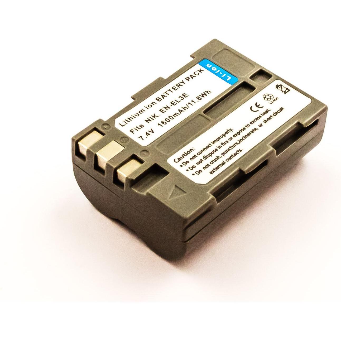 AGI 23652 - 1300 mAh - 7,4 V - Lithium-Ion (Li-Ion) - 1 Stück(e) (Akku), Kamera Stromversorgung, Schwarz