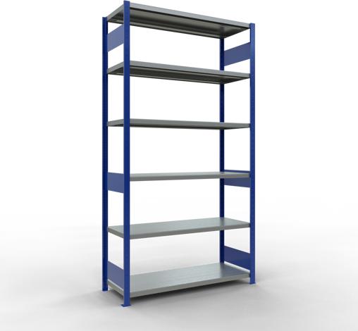 Actual product image Schulte Lagertechnik MULTIplus250 basic racking system with length ledgers