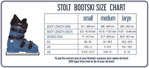 Immagine prodotto Stolt BootSki Carbon Medium (30 cm, Con attacco)