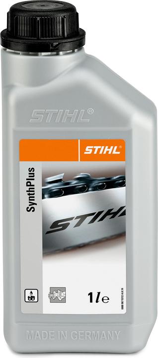 Stihl Sägekettenhaftöl SynthPlus, 1l Silber Orange (Chainsaw, Saw chain)