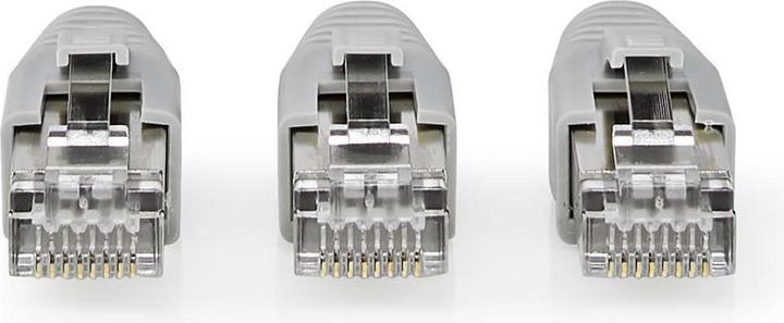 Immagine prodotto Nedis CCBW89370GY Spina RJ45 passante FTP CAT6 fissa/stranded diritta placcata oro 10 pz. (FTP, CAT6, 10 m)