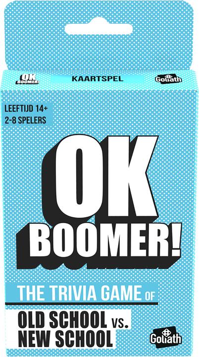 Immagine prodotto Goliath Toys OK BOOMER! Gioco di carte (Olandese)