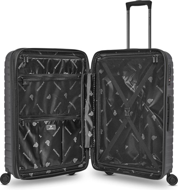 Actual product image Pactastic Collection 04 THE MEDIUM + 4-wheel trolley M 66 cm with stretch fold (67 l)