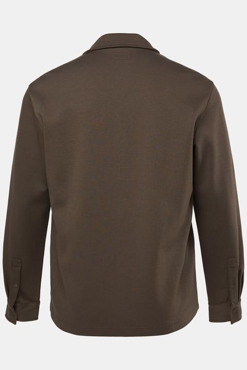 Immagine prodotto Men+ Jersey-Overshirt FLEXLASTIC®, Langarm, Hemd, Kentkragen (L)