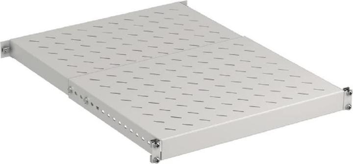 EFB Elektronik 19" 1U rek voor zware toepassingen, in diepte verstelbaar, 150 kg, kastdiepte 800..1000, RAL9005