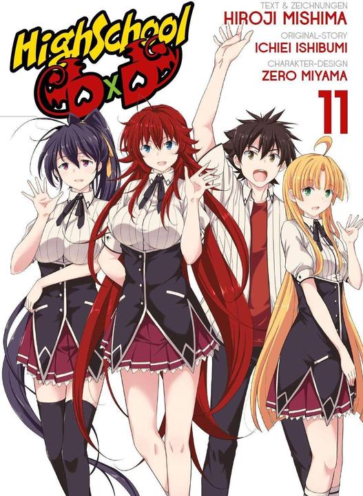 Actual product image Panini HighSchool DxD (German, Ichiei Ishibumi, Hiroji Mishima, Zero Miyama, 2018)