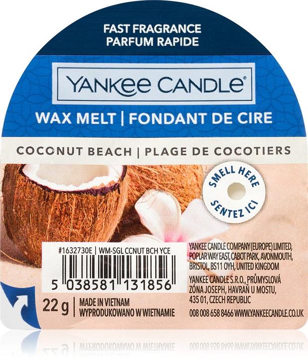 Produktbild Yankee Candle Duftwachsplättchen Coconut Beach