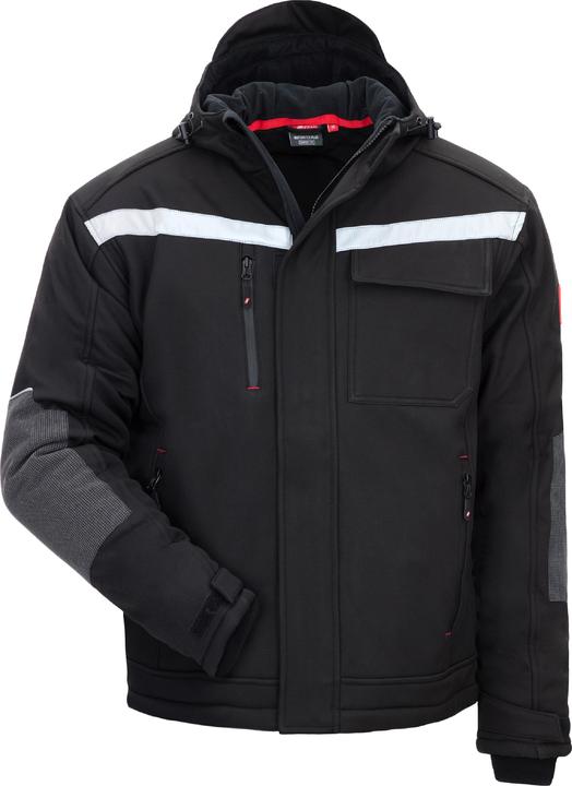 Produktbild Nitras Winter-Softshelljacke Schwarz Motion Tex Plus, Gr.XXL (3XL, 4XL, 5XL, L, M, S, XL, XS, XXL)