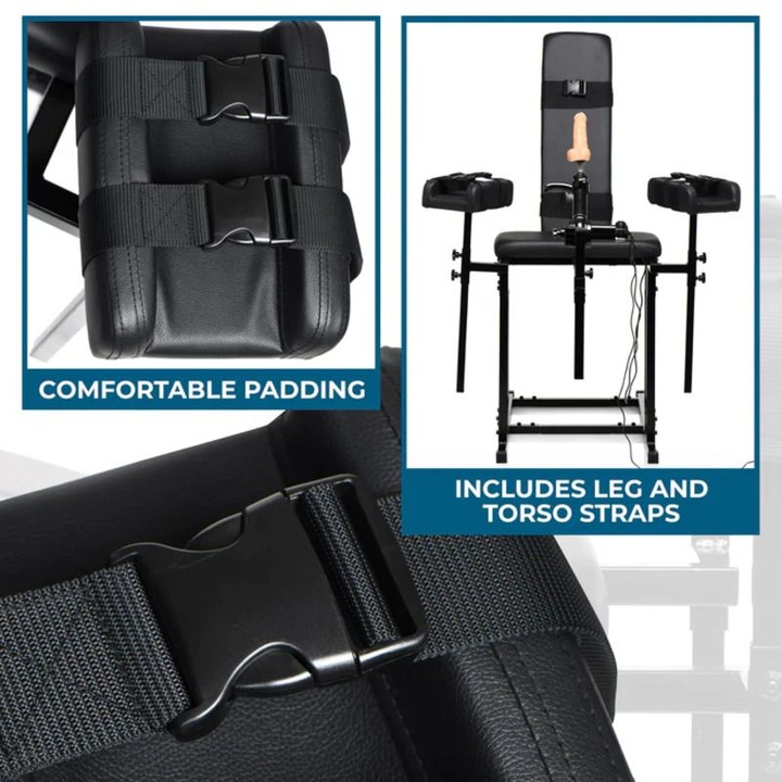 Produktbild Master Series Obedience Chair with Sex Machine