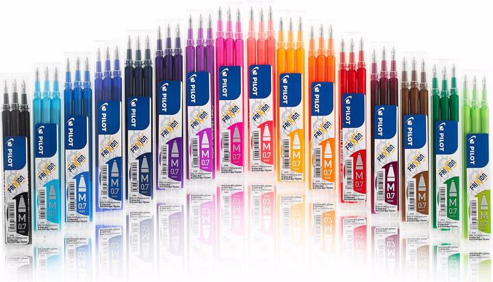 Produktbild Pilot FriXion Refill (6 Stück, Schwarz, 0.40 mm)