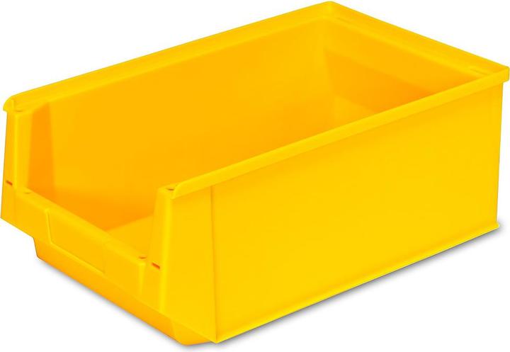 Actual product image Utz Open fronted storage bin SILAFIX 2 Yellow (50 cm, 24.60 l, 1x)