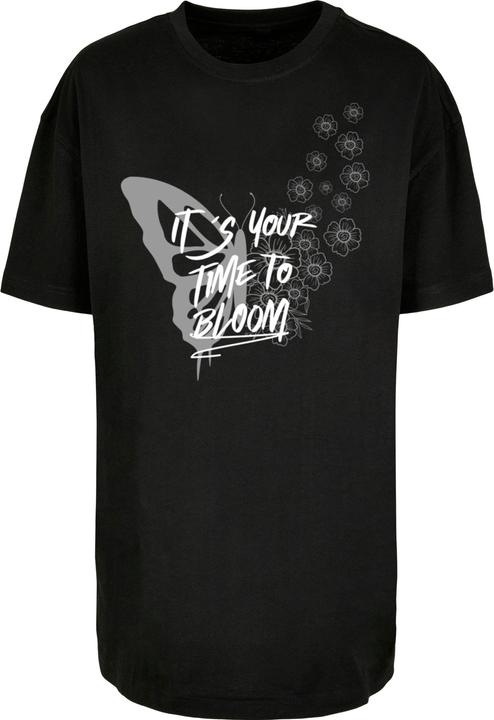 Actual product image Merchcode Ladies It's Your Time To Bloom Oversized Boyfriend Tee - 118375 (M)