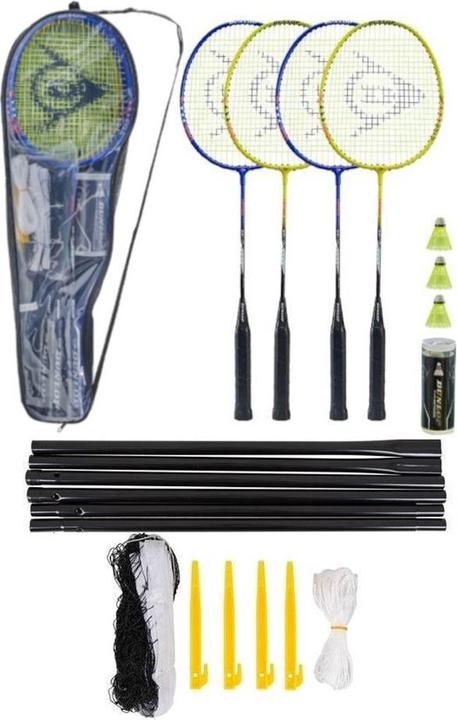 Actual product image Dunlop Nitro 4 Badminton Set 913015340