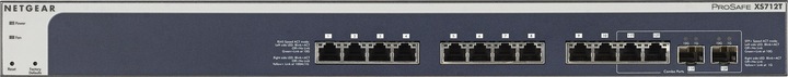 Actual product image Netgear Xs712t (12 ports)