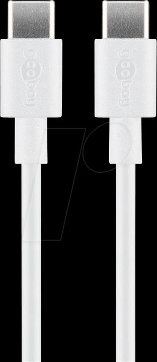Image du produit Goobay USB C – USB C (0.50 m, USB 2.0, 15 W)