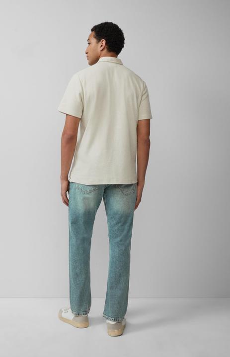 Image du produit S.Oliver Polo-Shirt Strukturiertes Poloshirt aus Baumwollmix (S)