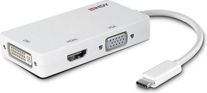 Produktbild Lindy USB 3.1 Typ C zu (HDMI, VGA, DVI, 8.50 cm)