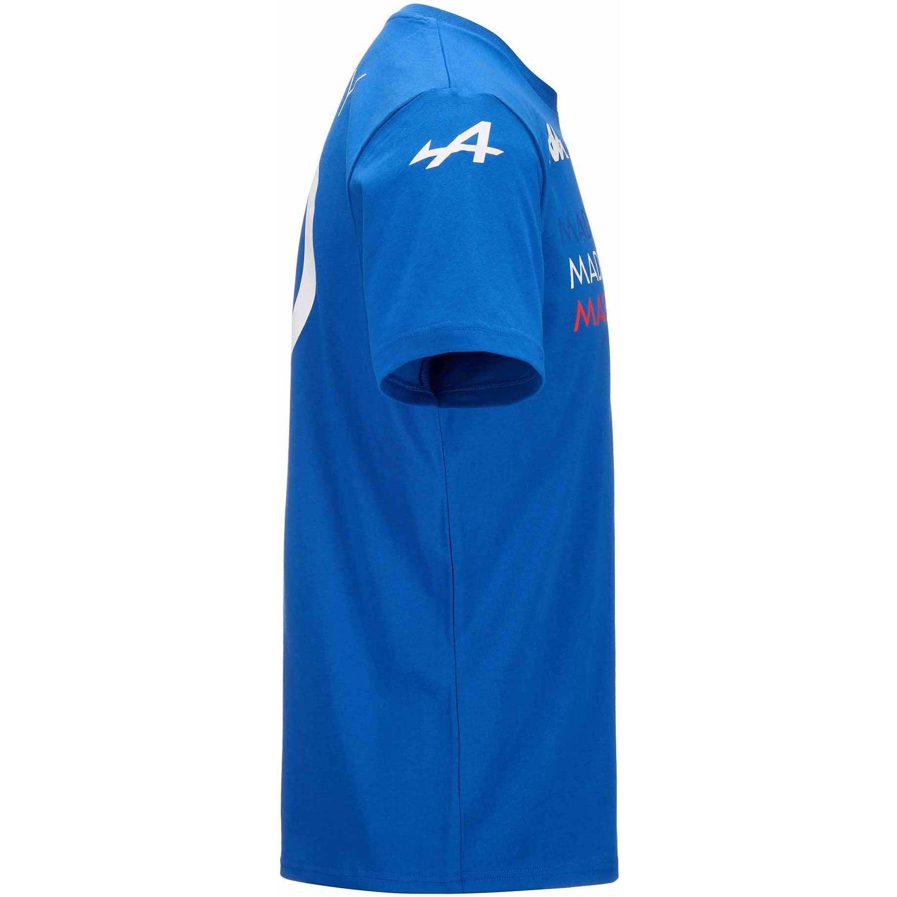 Thumbnail - Kappa, Herren, Sportshirt, t-shirt apine f1 ardo gasy 2024 (L), Blau, L