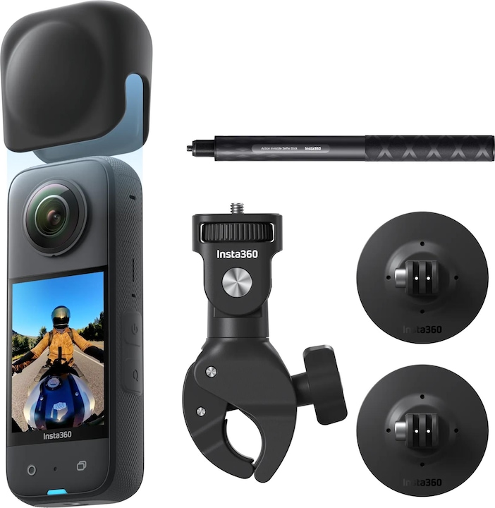 Produktbild Insta360 X3 Motorcycle Kit (30p, WLAN, Bluetooth, NFC)