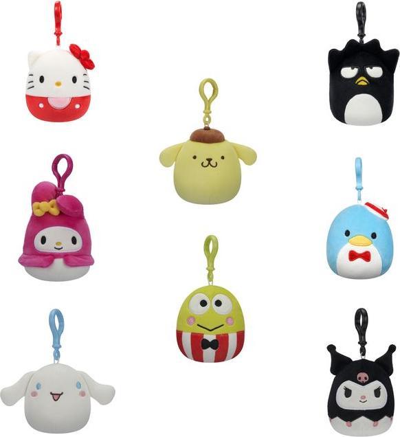 Squishmallows HELLO KITTY Clip-on Plüsch 8 cm, ast W20