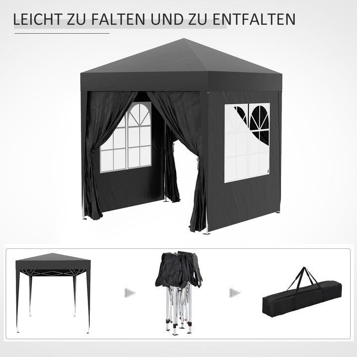 Actual product image Outsunny Folding pavilion (200 cm, 200 cm)
