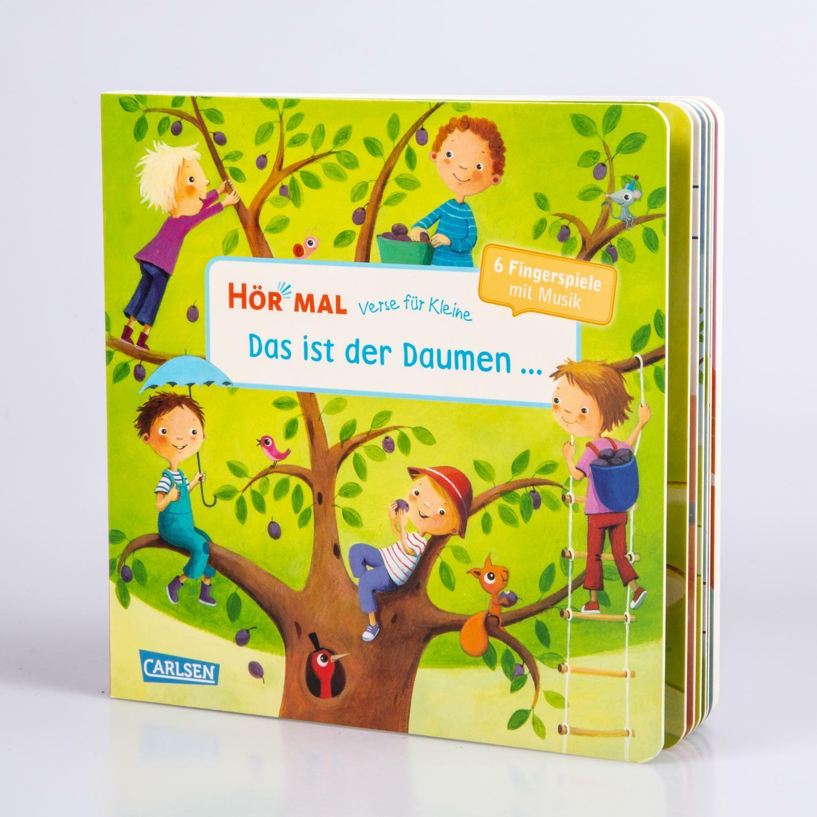 Thumbnail - Carlsen, Babybücher, Hör mal: Verse für Kleine: Das ist der Daumen (Deutsch)