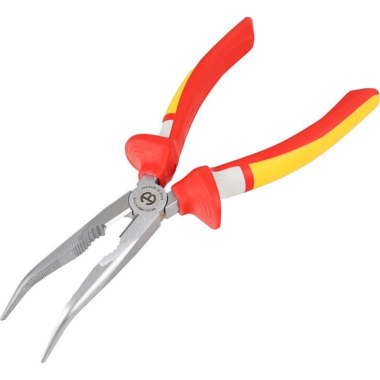 Wetec, Zange, VDE-Telefonzange, 40° gebogen, 3-K Griff, "", 160 mm, 2,5/1,6 (160 mm)