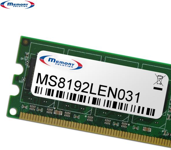 Actual product image Memorysolution 8GB Lenovo ThinkStation P320 (1 x 8GB)