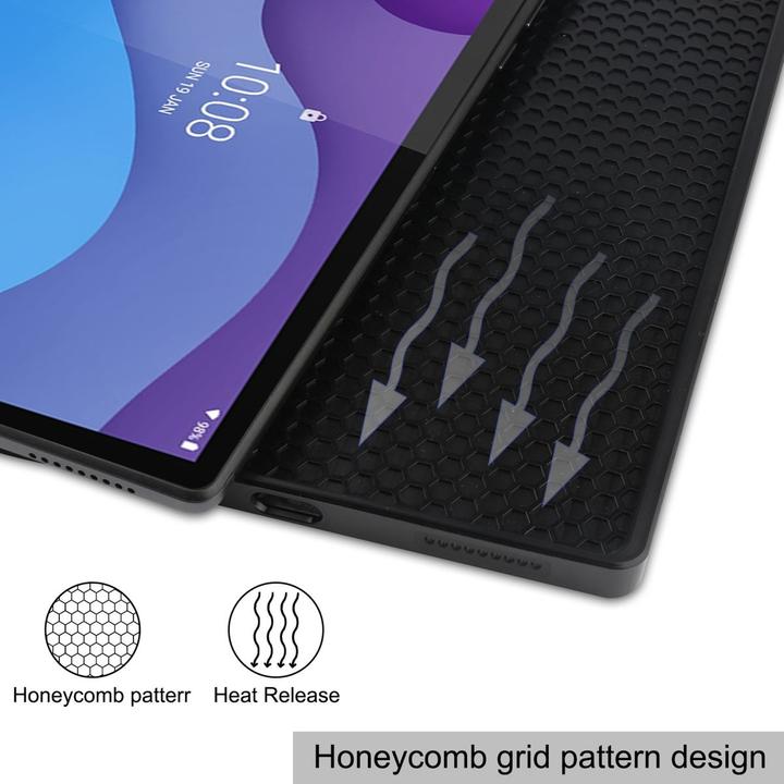 Produktbild König Design Schutz Hülle für Lenovo Tab M10 HD 2nd Gen TB-X306 Smart Cover Case Etui Tasche (Lenovo Tab M10 HD)