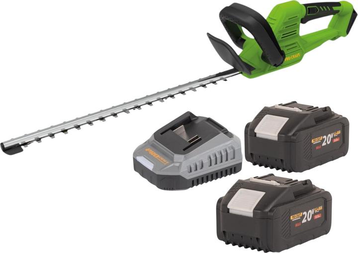 Produktbild Procraft PZA26bb Akku Heckenschere 20 V 550 mm Brushless + 2x Akku 8,0 Ah + Ladegerät (Akkubetrieb)