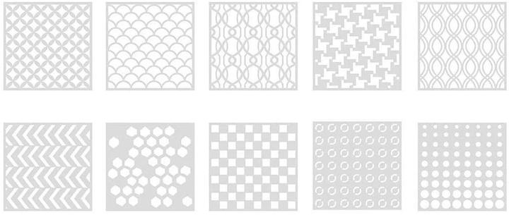 Actual product image Creativ Company Template 10 sheet