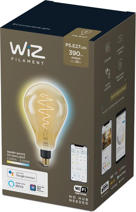 Immagine prodotto WiZ Filamento d'epoca (E27, 390 lm, 1 x)