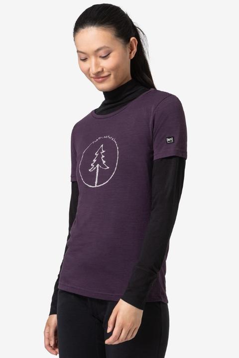 Immagine prodotto Super Natural Maglietta Con Albero A Bolle D'Aria (XS)