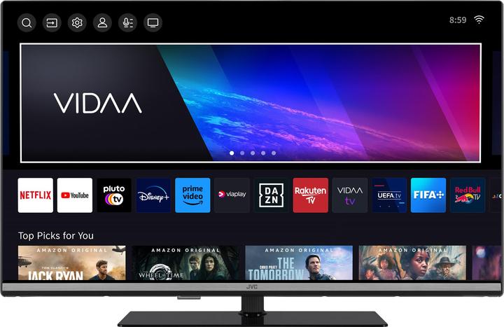 Actual product image JVC LT-32VQF555D QLED-TV FHD,Multituner,Smart,DolbyVision,VIDAA (32", QLED, Full HD, EU)