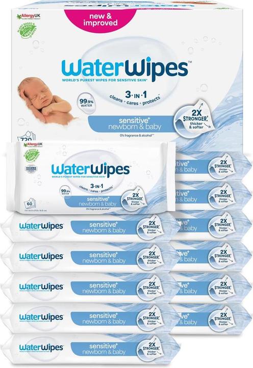 Actual product image WaterWipes Wet wipes for babies (18 x 60 pcs.)