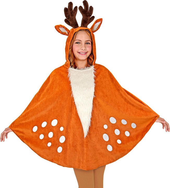 Produktbild Widmann REH (Poncho mit Kapuze), One Size Fits Most Children (One Size)