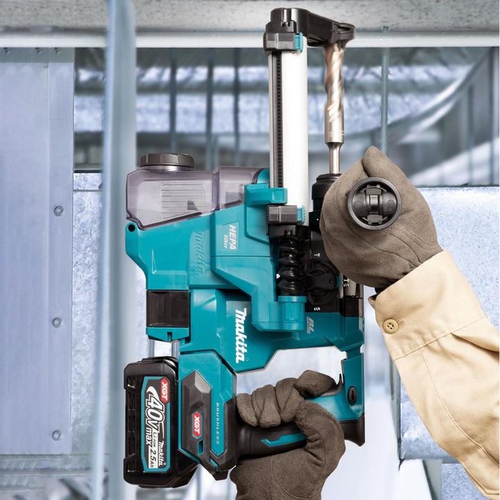 Produktbild Makita Akku-Kombihammer SDS-PLUS 40V max. / 2,5 Ah, 2 Akkus + Ladegerät im MAKPAC