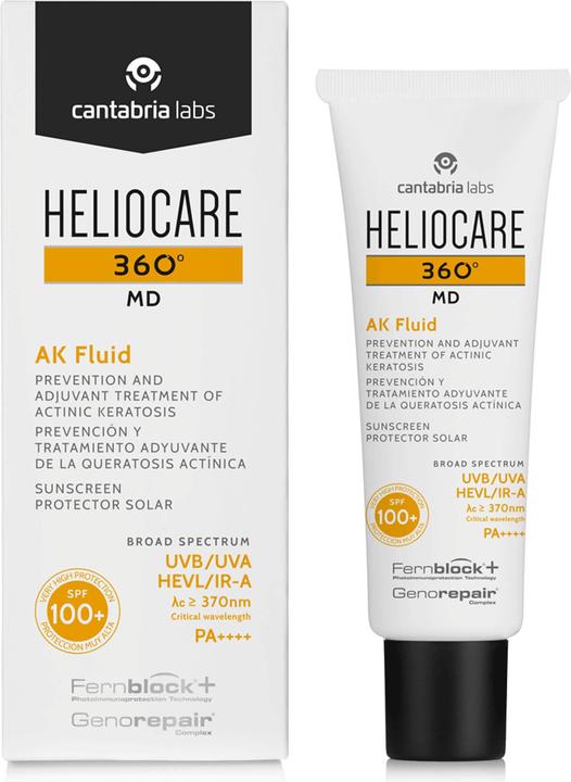 Immagine prodotto Heliocare 360° MD AK Fluid SPF 100+, 50 ml Gel (Crema solare, 50 ml)