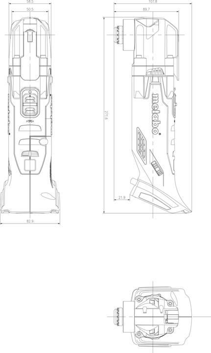 Actual product image Metabo Multitool